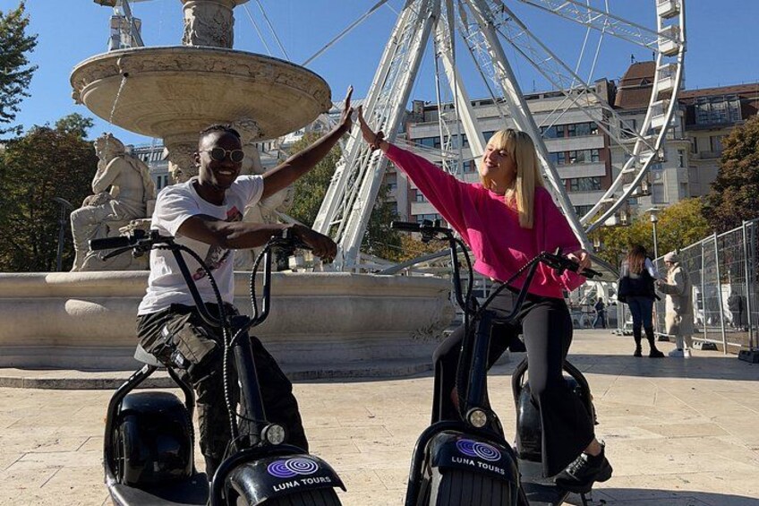 Guided Tours in Budapest on E-Scooter with various routes 5