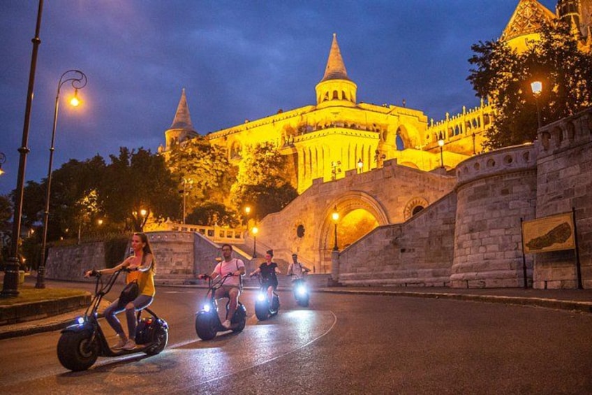 Guided Tours in Budapest on E-Scooter with various routes 4