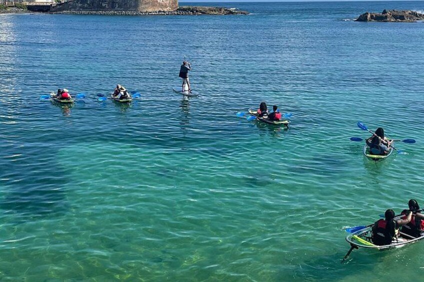 Clear Kayak Tour in Condado Lagoon 3
