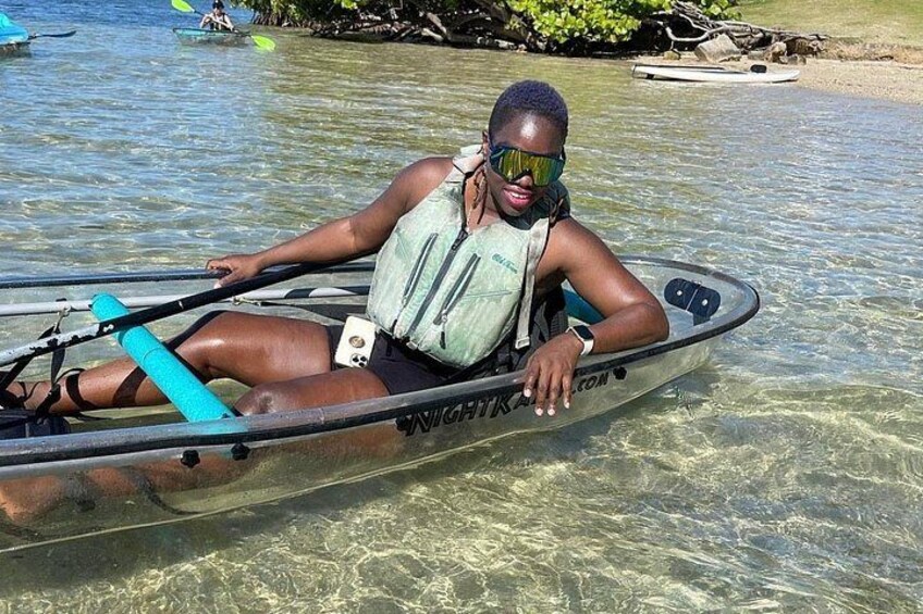 Clear Kayak Tour in Condado Lagoon 2