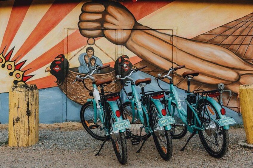 Our E-Bikes are all named after cities and towns in New Mexico. 5