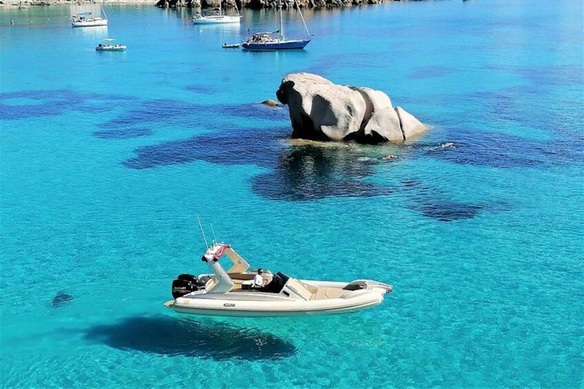 La Maddalena archipelago: Boat rental with skipper 5