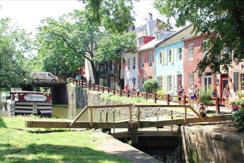 C&O Canal adds a unique charm to the neighborhood. 2