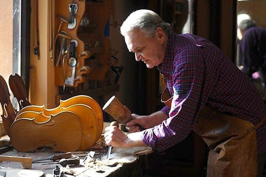 Mr. Jan Nemcek - violin maker 2