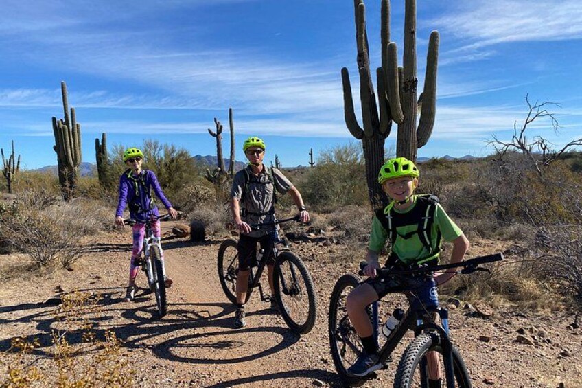 2 Hour Sonoran Desert Private Guided Mountain Bike Tour 2