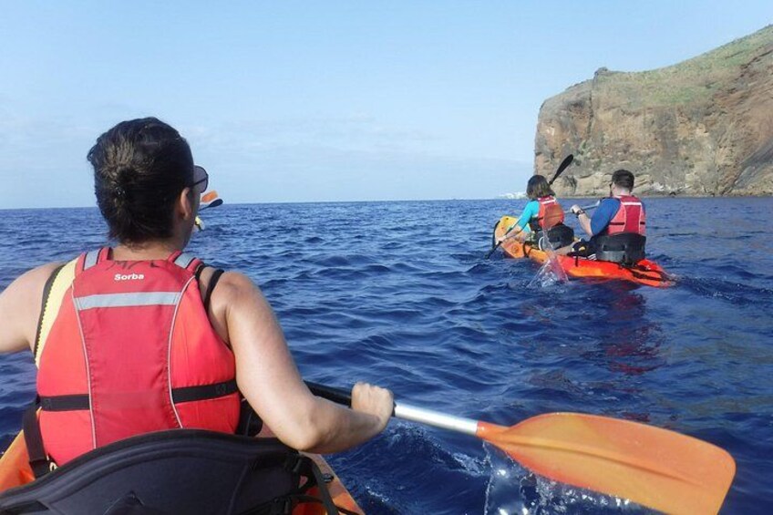 Kayak and Snorkeling Tour in Underwater Nature Reserve Garajau 5