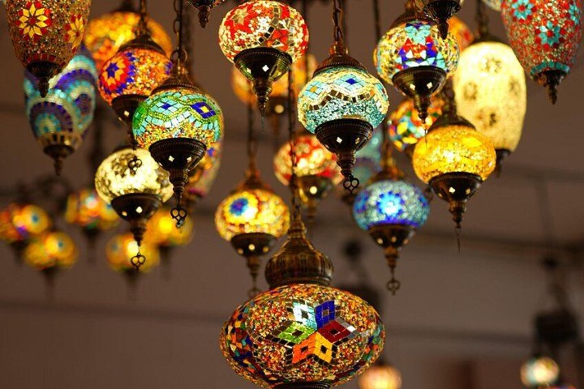 Mosaic Art Classes Sydney: Turkish Lamp Workshop 1