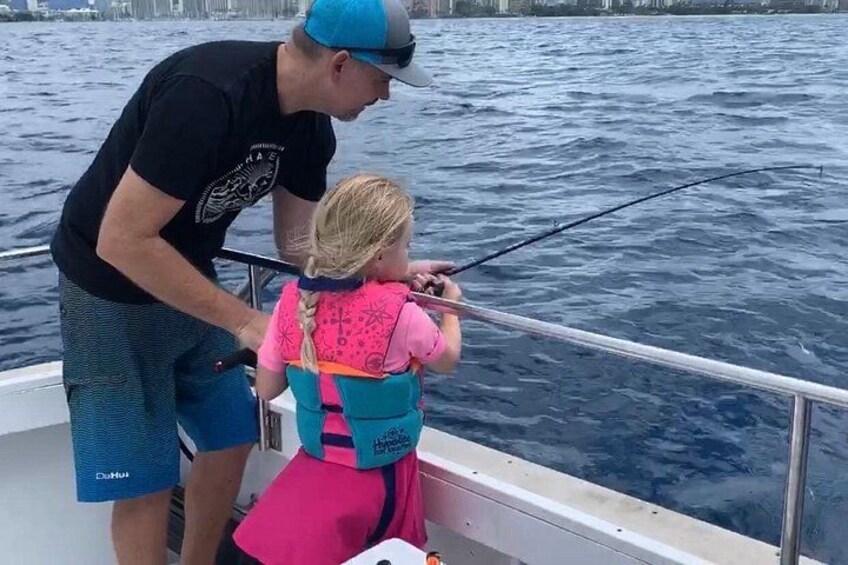 Private Fishing Charter for Family and Friends in Honolulu 1