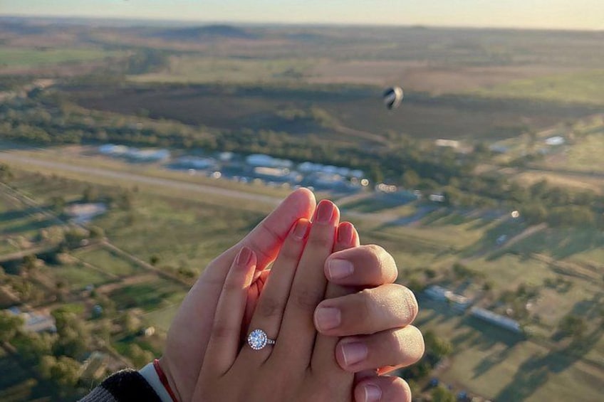 She said Yes! 2