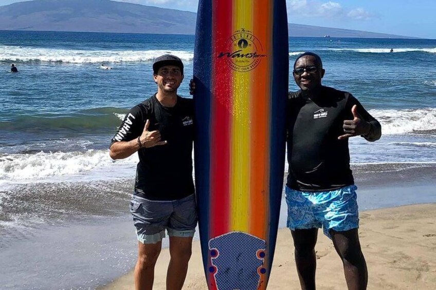2 Hour Private Surf Lesson For Two In Lahaina 3