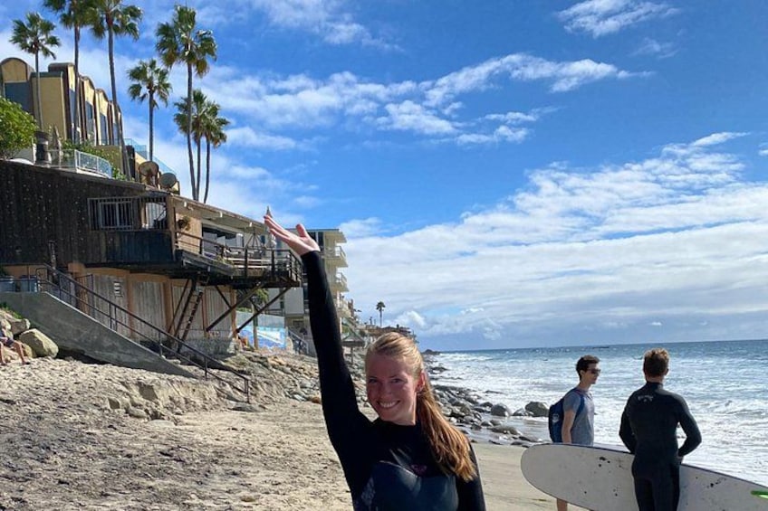 1.5 Hour Surf Lesson in Laguna Beach 3
