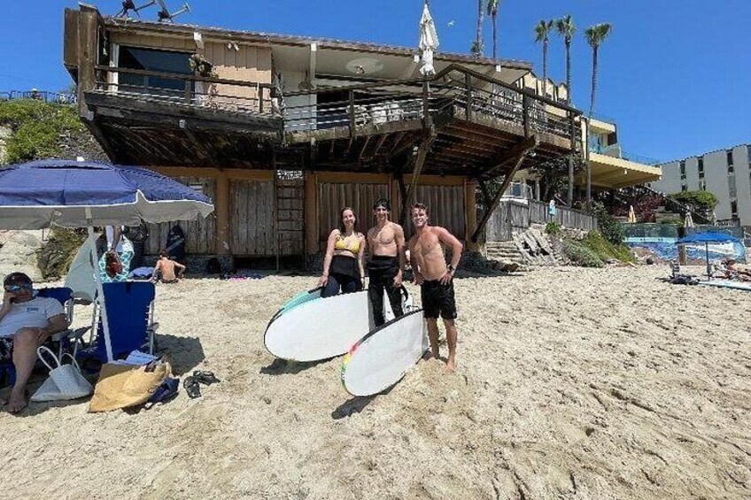 1.5 Hour Surf Lesson in Laguna Beach 3