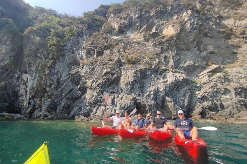 Kayak experience with Carnassa Tour in Cinque Terre + Snorkeling 5