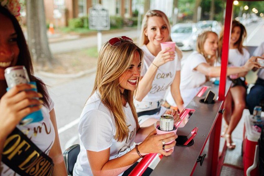Party Bike Through St Pete with Bar and Mural Stop on Trolley Pub 5