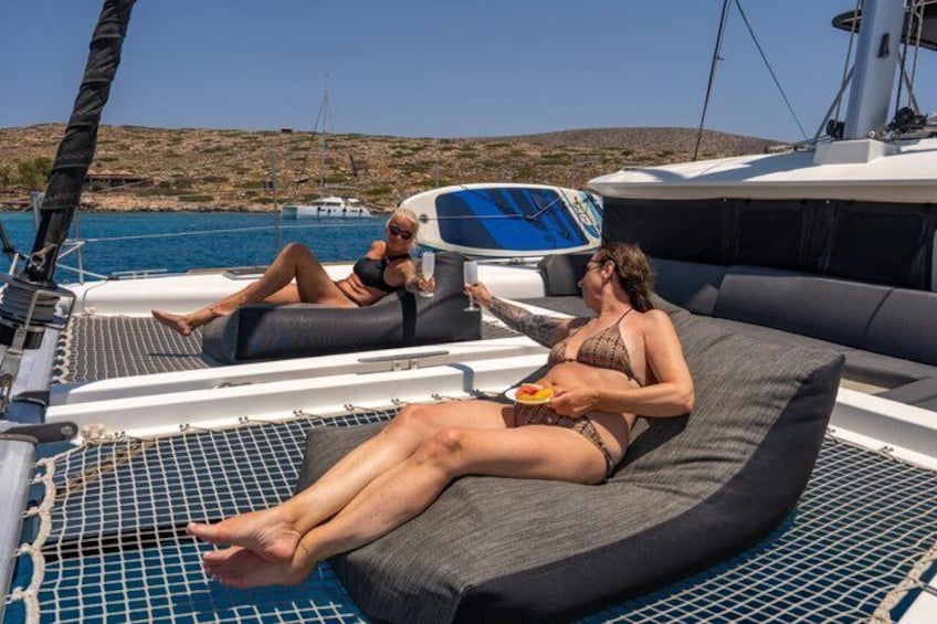 Catamaran Cruise Heraklion to Dia, Dinner, Drinks & Hotel Pickup 2