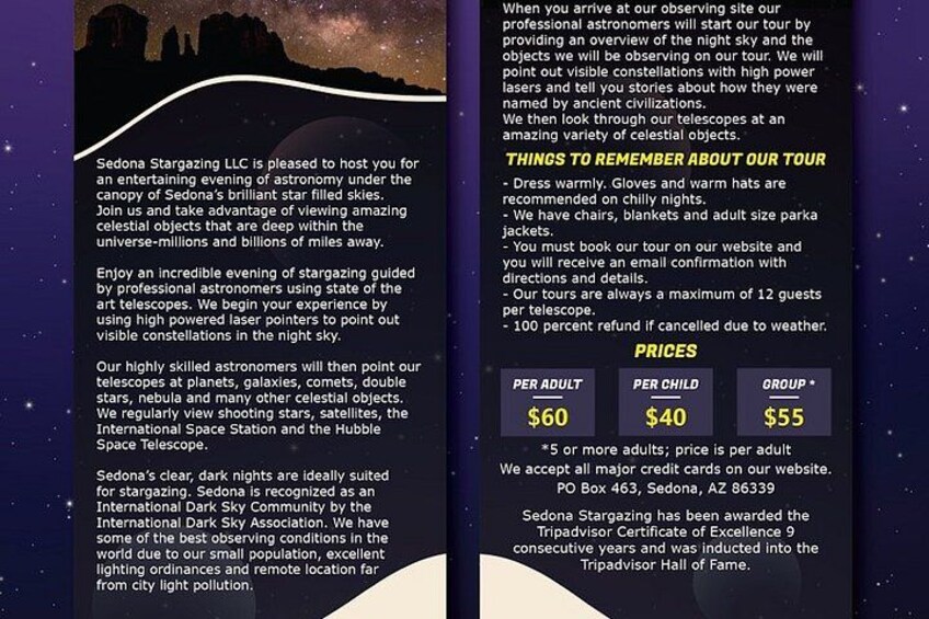 Sedona Stargazing Tours LLC 2