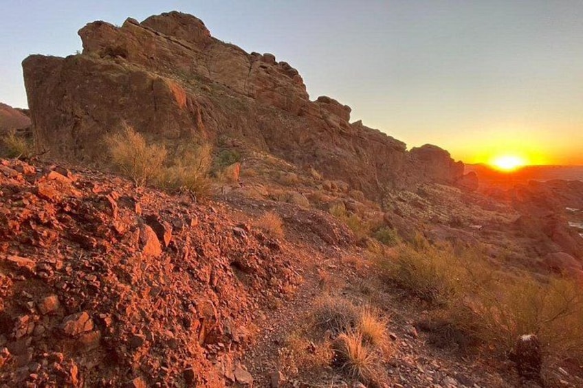 Stunning Sunset or Sunrise Guided Hiking Adventure in Phoenix 4