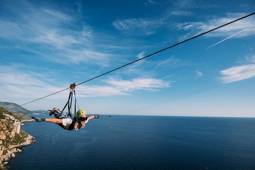 Dubrovnik Superman Zipline: 900m Over Adriatic Sea 1