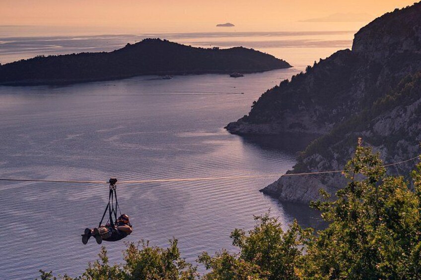 Dubrovnik Superman Zipline: 900m Over Adriatic Sea 2