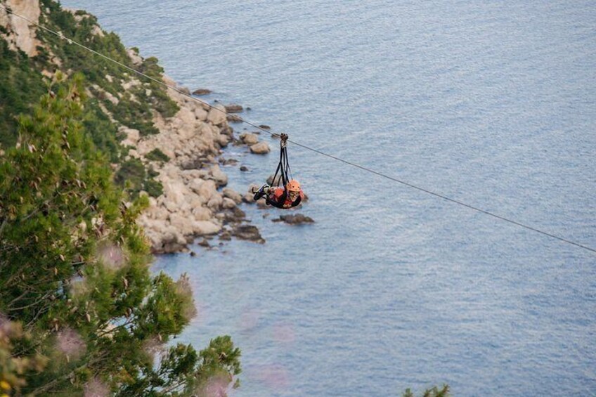 Dubrovnik Superman Zipline: 900m Over Adriatic Sea 2