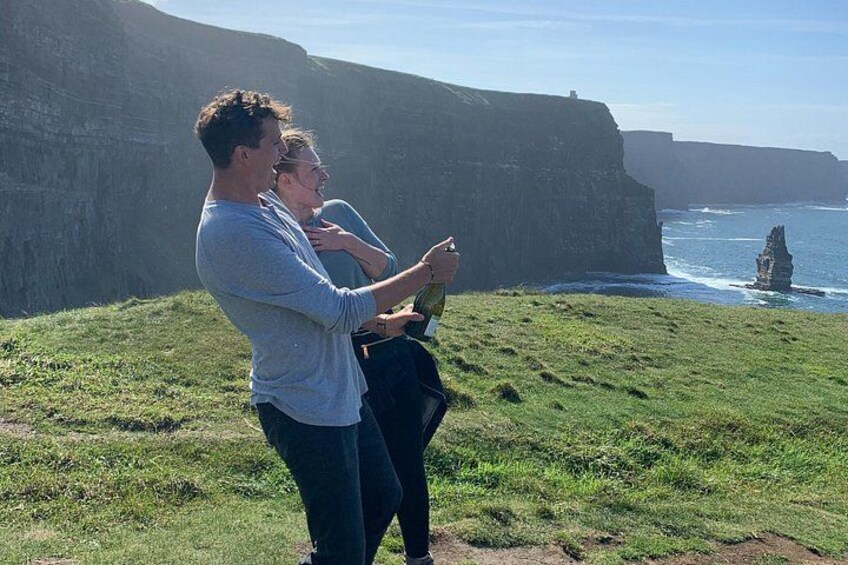 Nick popped the question on the hike! 5