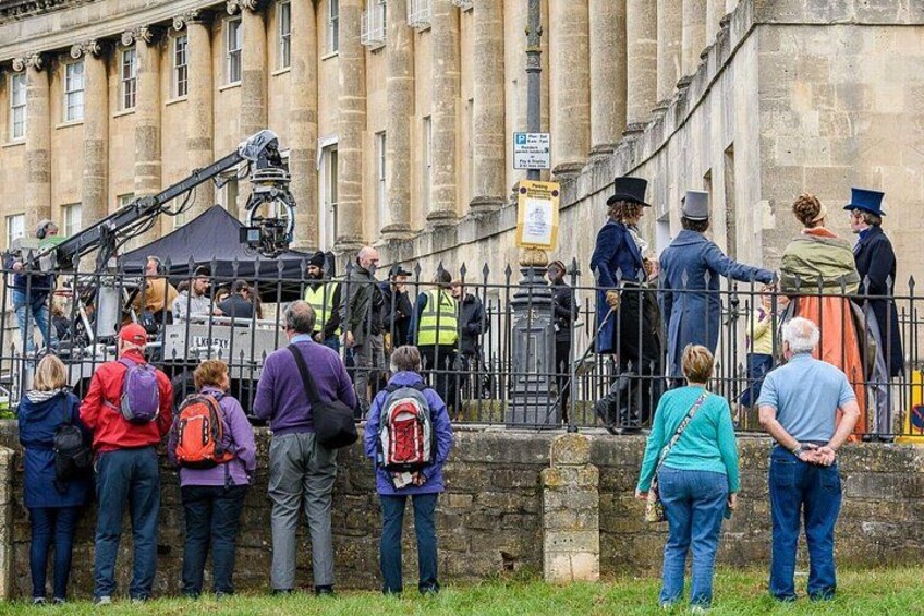 By Lady Featherington's house actually The Royal Crescent 3