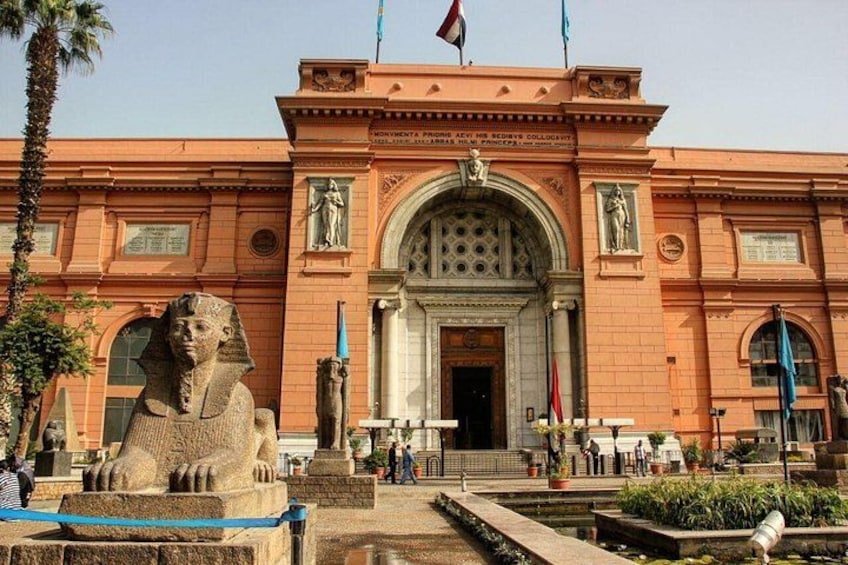 Grand Egyptian Museum, Pyramids and Sphinx from Sharm el Sheikh 2