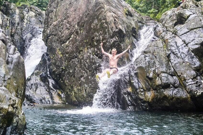Small-Group El Yunque Waterfall & Waterslides with Pickup 1