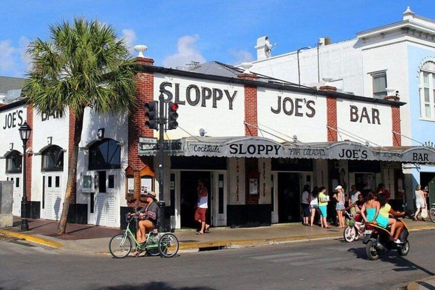 Sloppy Joe's where Hemingway drank 2