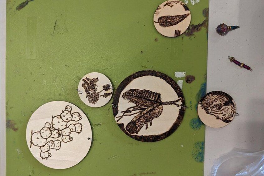 Pyrography Wood Burning Class 2