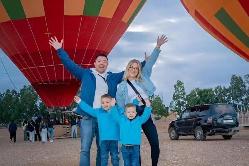 Hot Air Balloon Flight over Marrakech with Berber Breakfast 2