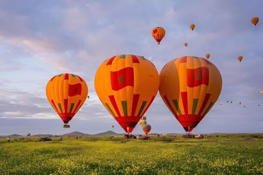 Hot Air Balloon Flight over Marrakech with Berber Breakfast 4
