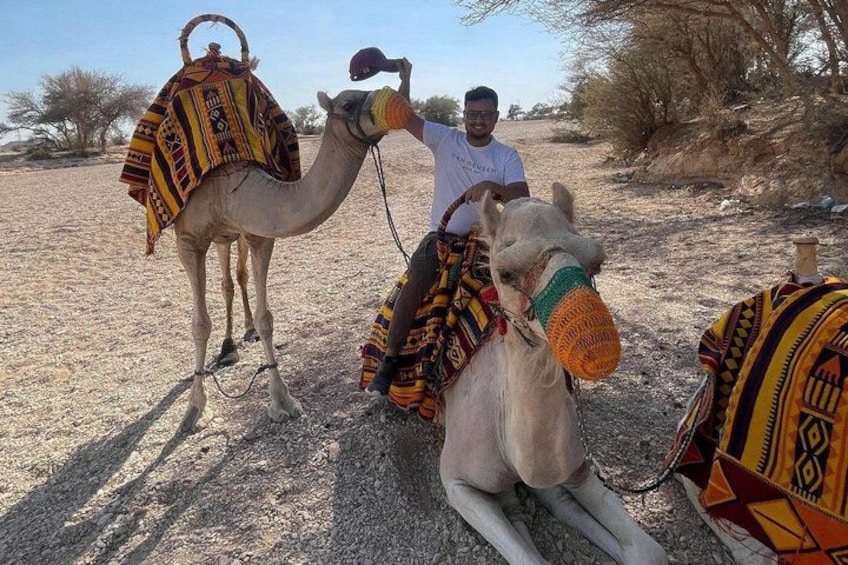 Edge of the World Guided Hike, Camel Ride, Bat Cave & Desert Camp 4