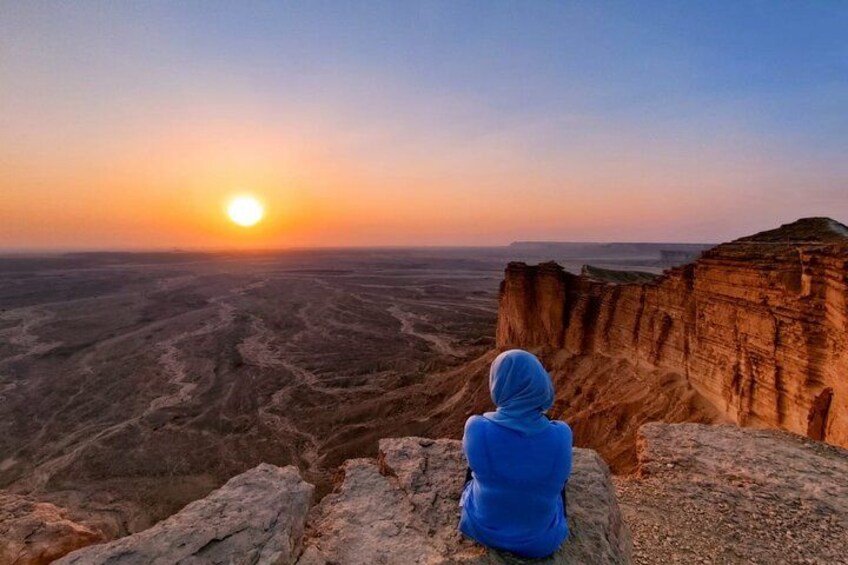 Edge of the World Guided Hike, Camel Ride, Bat Cave & Desert Camp 1