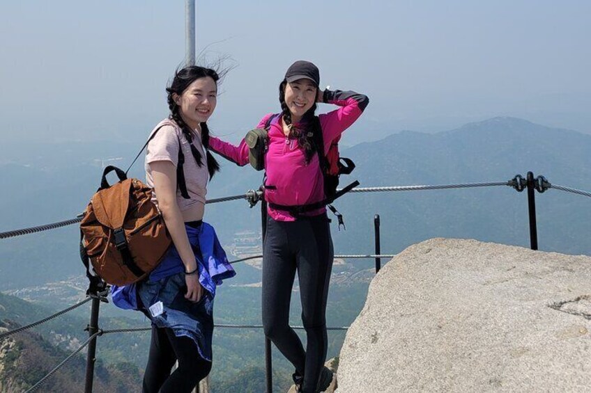 Hiking Adventure Bukhansan Highest Peak & Old Buddhist temples visit (Lunch inc)