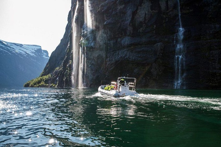 Geiranger: RIB Fjordsafari Geirangefjord 1