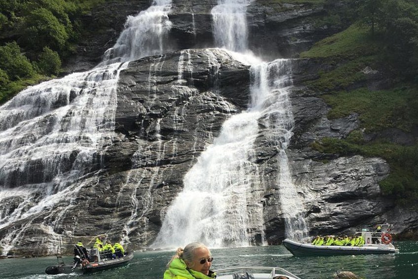 Geiranger: RIB Fjordsafari Geirangefjord 3