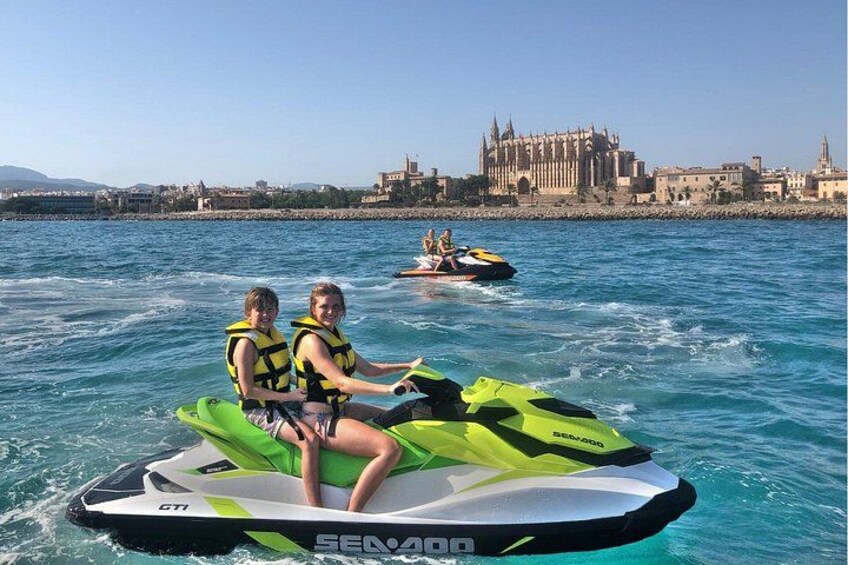 Palma Cathedral with the family 4