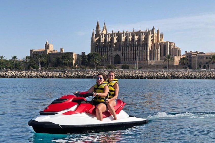 Palma Cathedral with friends 3