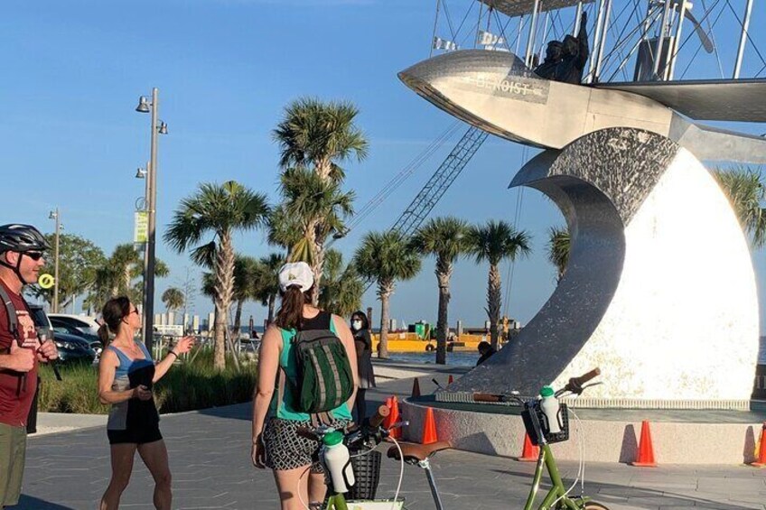 St Pete History and Heritage Tour at Benoist Sculpture