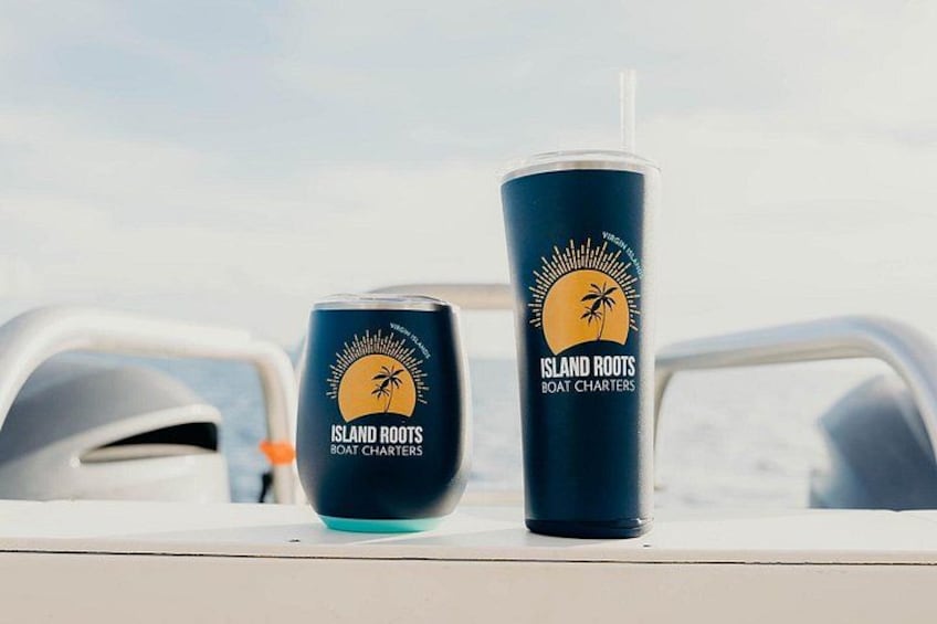 Complementary cups, ice and drinking water on board 2