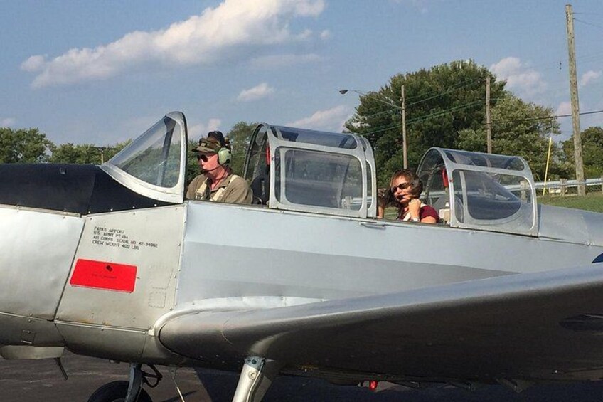 Fairchild PT-19 Private Flight Experience in Middletown 2