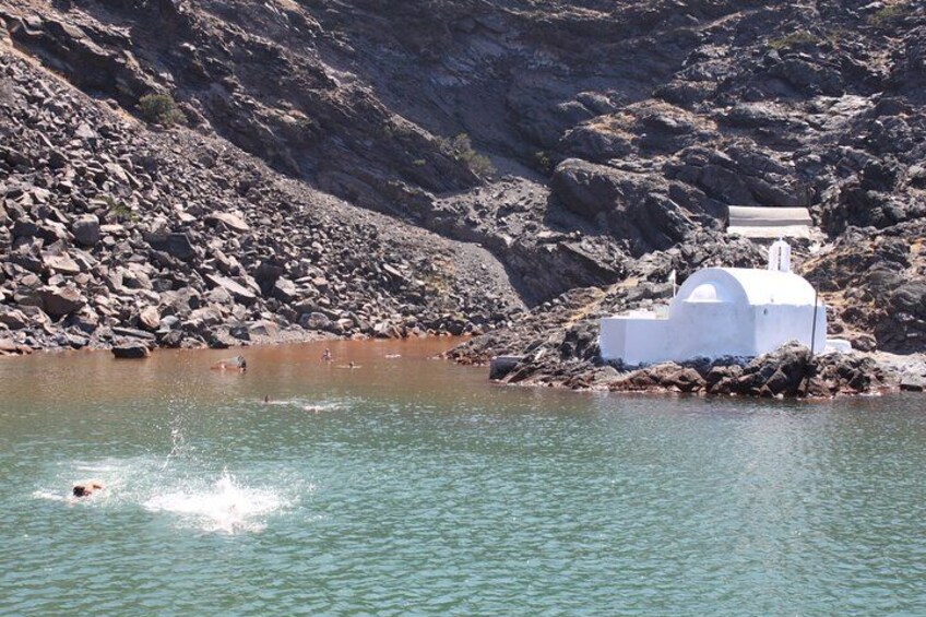 Santorini - Volcano and Hot springs Boat Trip with Bus Transfer 3