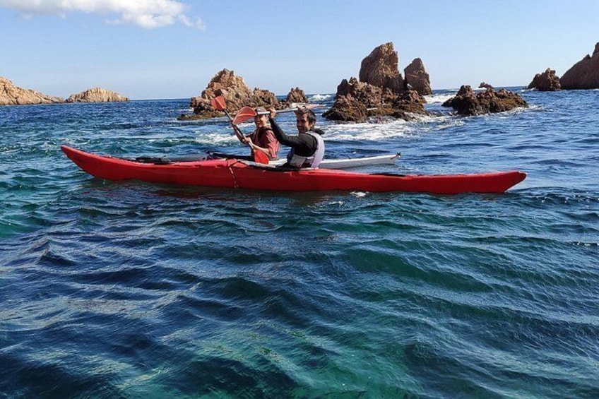 KAYAKING ROUTE IN COSTA BRAVA LANDSCAPES 3
