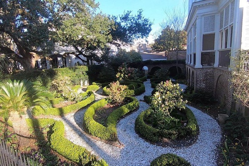 Typical Charleston Garden in 1800's 2