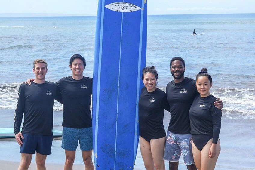 2 Hour Private Group Surf Lesson in Lahaina Maui 2