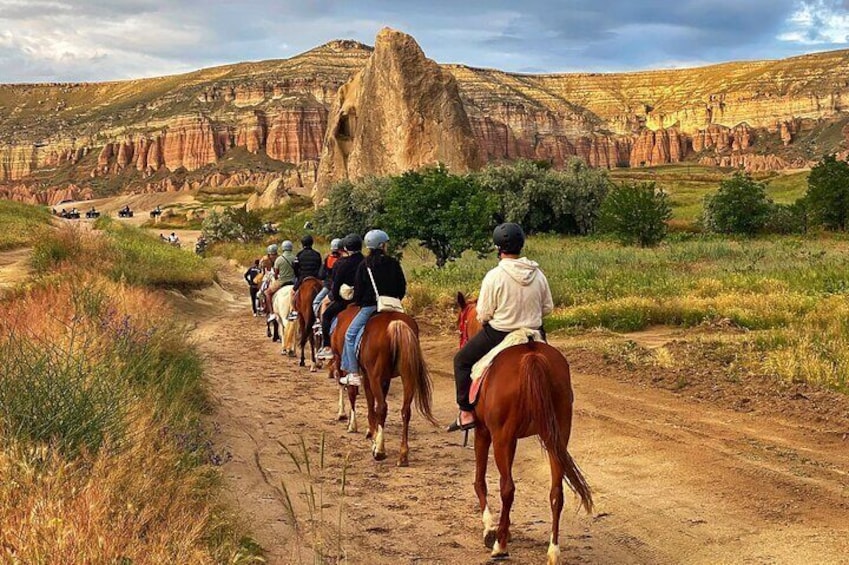 two hour horse tour cappadocia.(economic sunrise, sunset and any timeofthe day