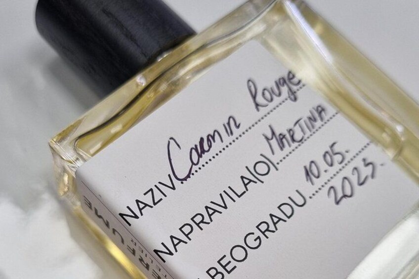 Perfume Making Workshop in Belgrade 2