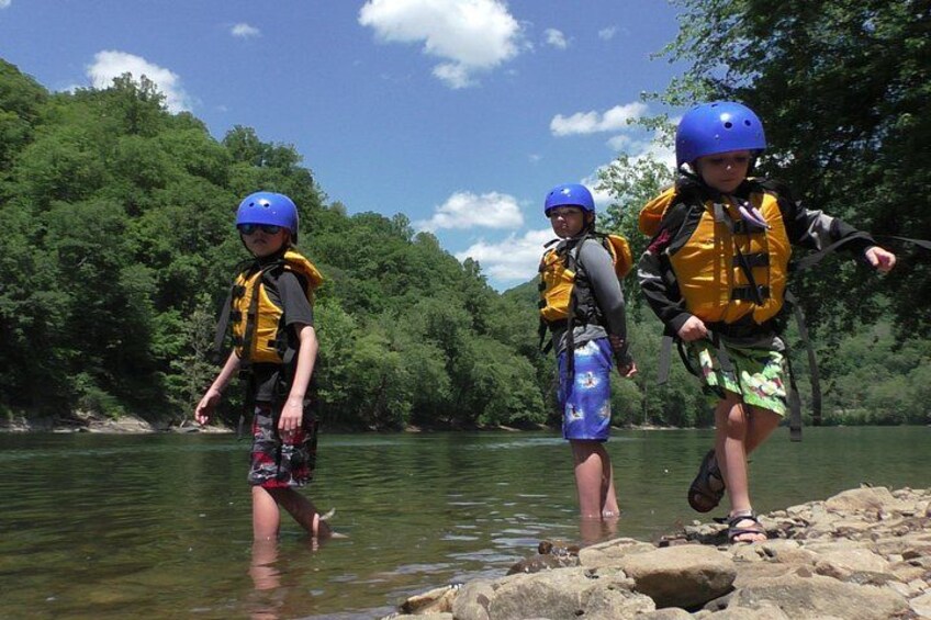 Family Rafting in the New River Gorge National Park 1