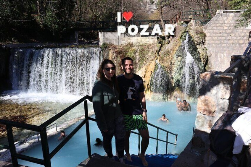 Private Trip to Pozar Thermal Baths & Edessa Waterfalls